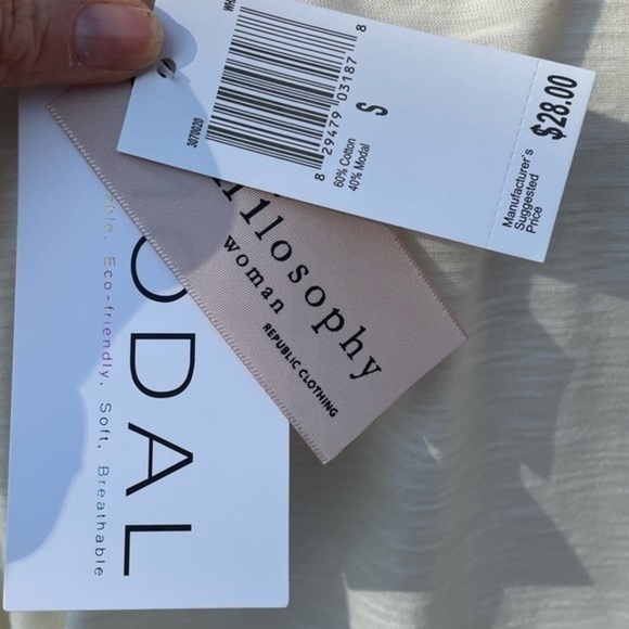 Philosophy Ruffle Trim Top - Picture 6 of 7